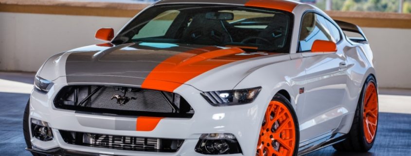 Partial Covering Ford Mustang